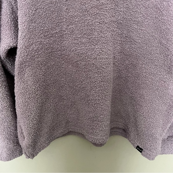 Victoria’s Secret Pink soft fluffy sweatshirt hoodie. Very warm soft crop style - Picture 3 of 7